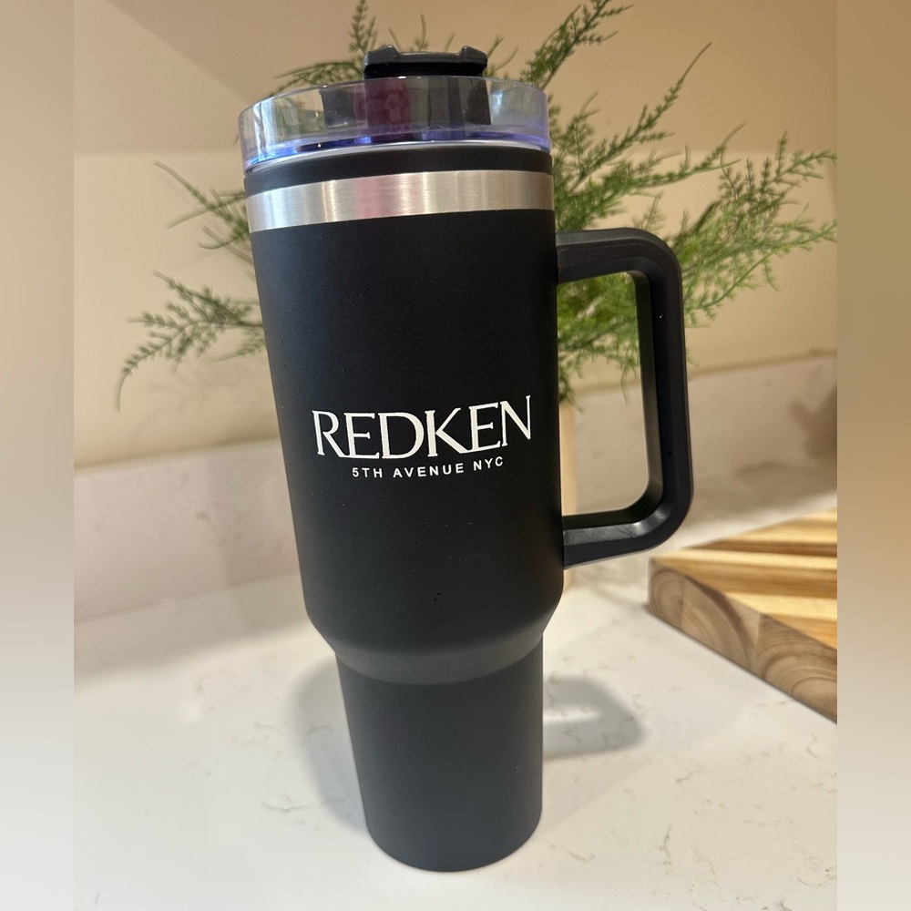 Redken Matte Black Insulated Tumbler